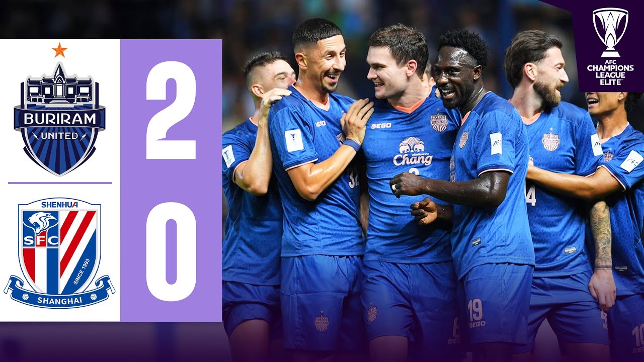 Buriram United 🇹🇭 vs Shanghai Shenhua 🇨🇳 | Highlights | AFC Champions League Elite™