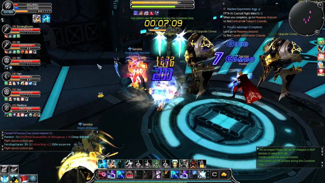Cabal Online: Maquinas Outpost Bosses