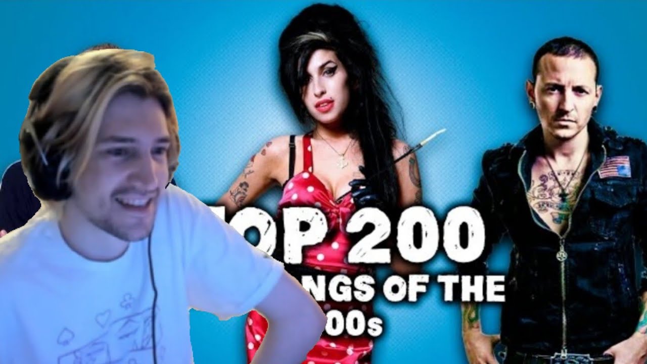 xQc Reacts to Top 200 Best Songs of the 2000s