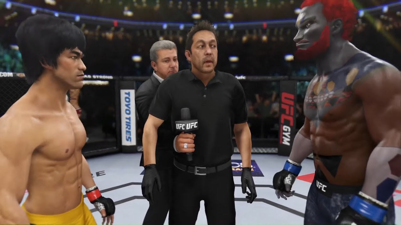 Bruce Lee vs. Zelda Ganondorf (EA sports UFC 3)