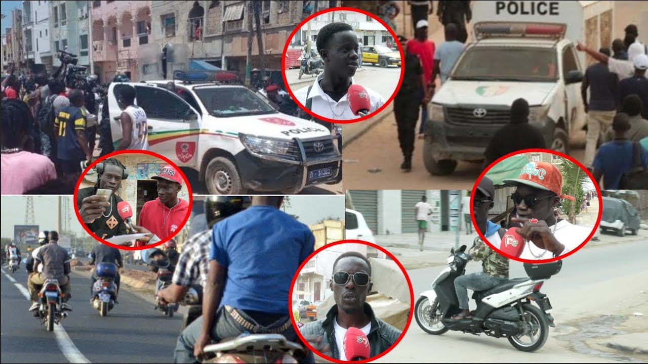 Arrestation des Motos: les Conducteurs de Thiak Thiak en colère contre la police....