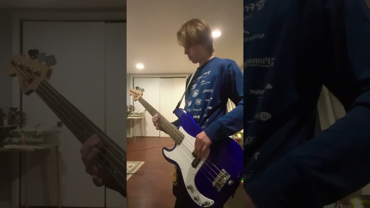 Lukes wall/war pigs, Black Sabbath Bass cover