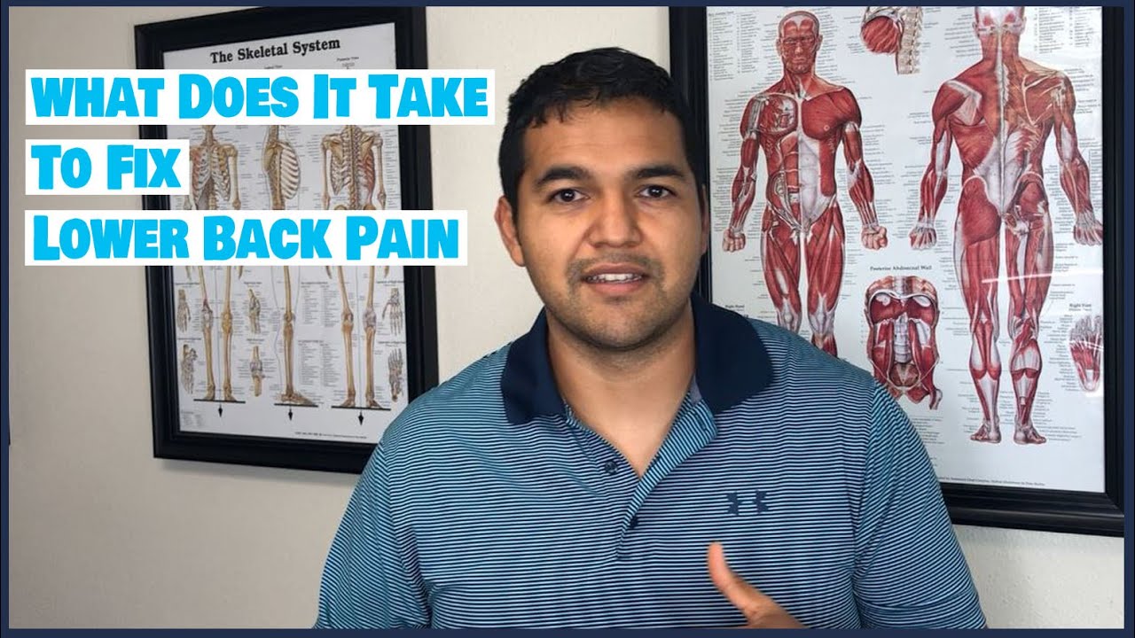 How To Fix Lower Back Pain | El Paso Manual Physical Therapy