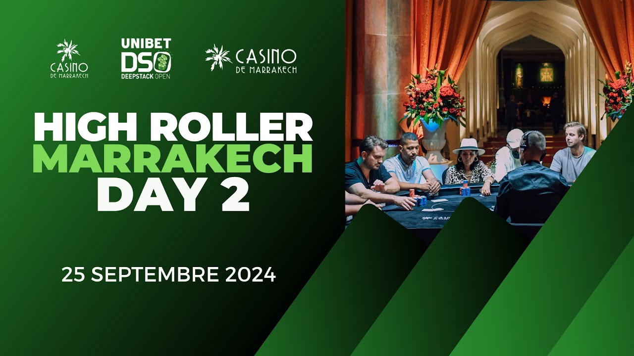 UDSO High Roller | Final Day | UDSO Marrakech 2024 (Poker)