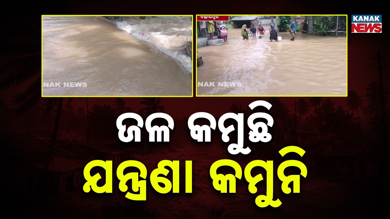 ଜଳ କମୁଛି ଯନ୍ତ୍ରଣା କମୁନି | Jajpur Flood Crisis | Hundreds Still Trapped in Binhjharpur Block
