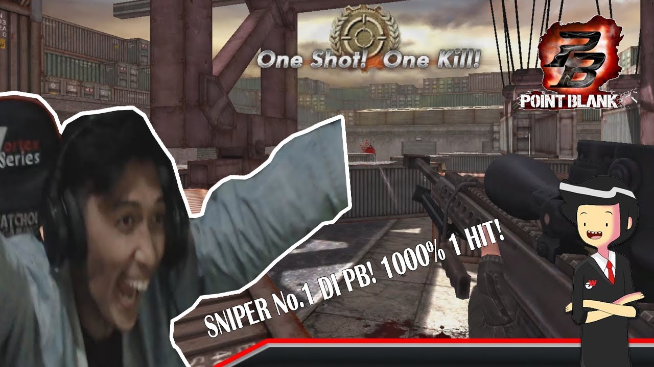 SNIPER No.1 Di DUNIA GAMES 1000% 1x HIT *noclickbait* - Point Blank Garena Indonesia