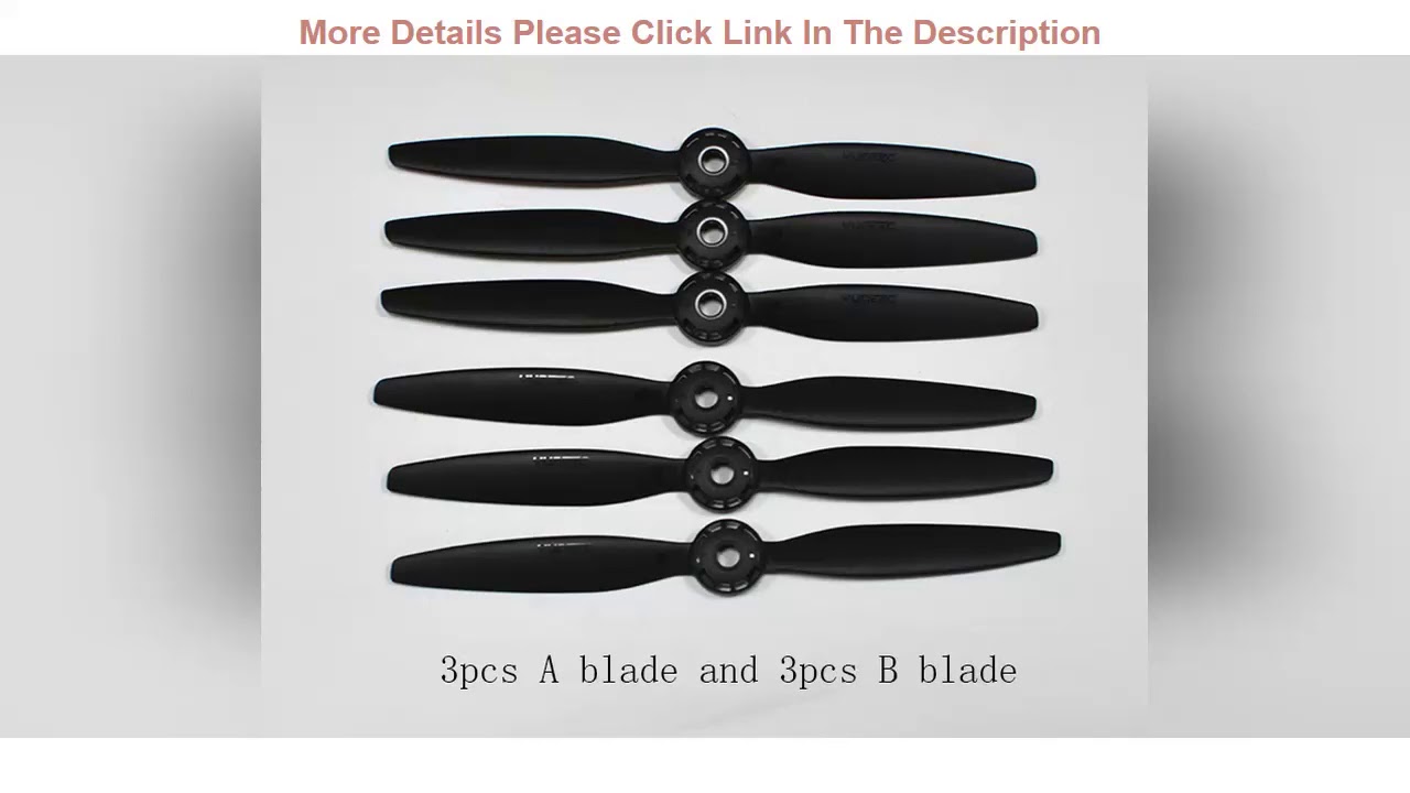 YUNEEC typhoon H480 RC Quadcopter spare part CW CCW blade propeller (3A and 3B blade) 6pcs/set