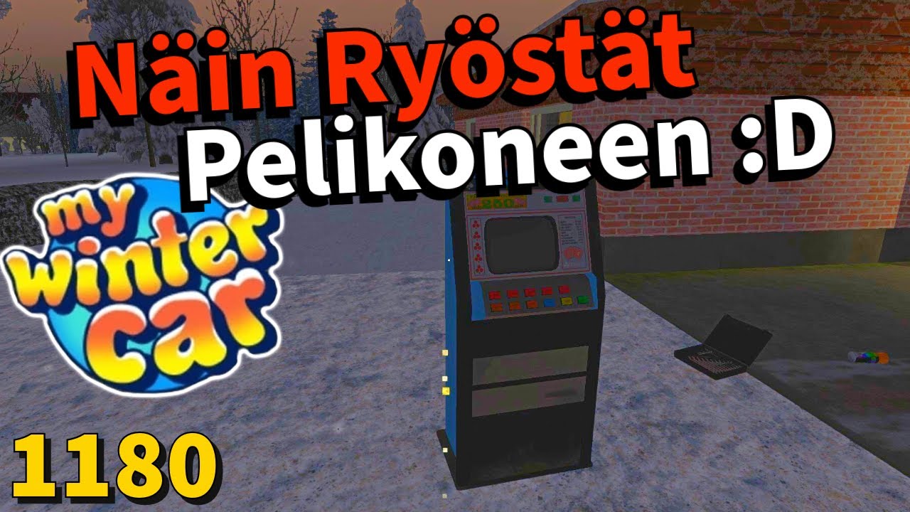 My Winter Car #1180 | REETIPOKAN RY&Ouml;ST&Ouml; TUTORIAALI! ( &Auml;L&Auml; OTA MALLIA)