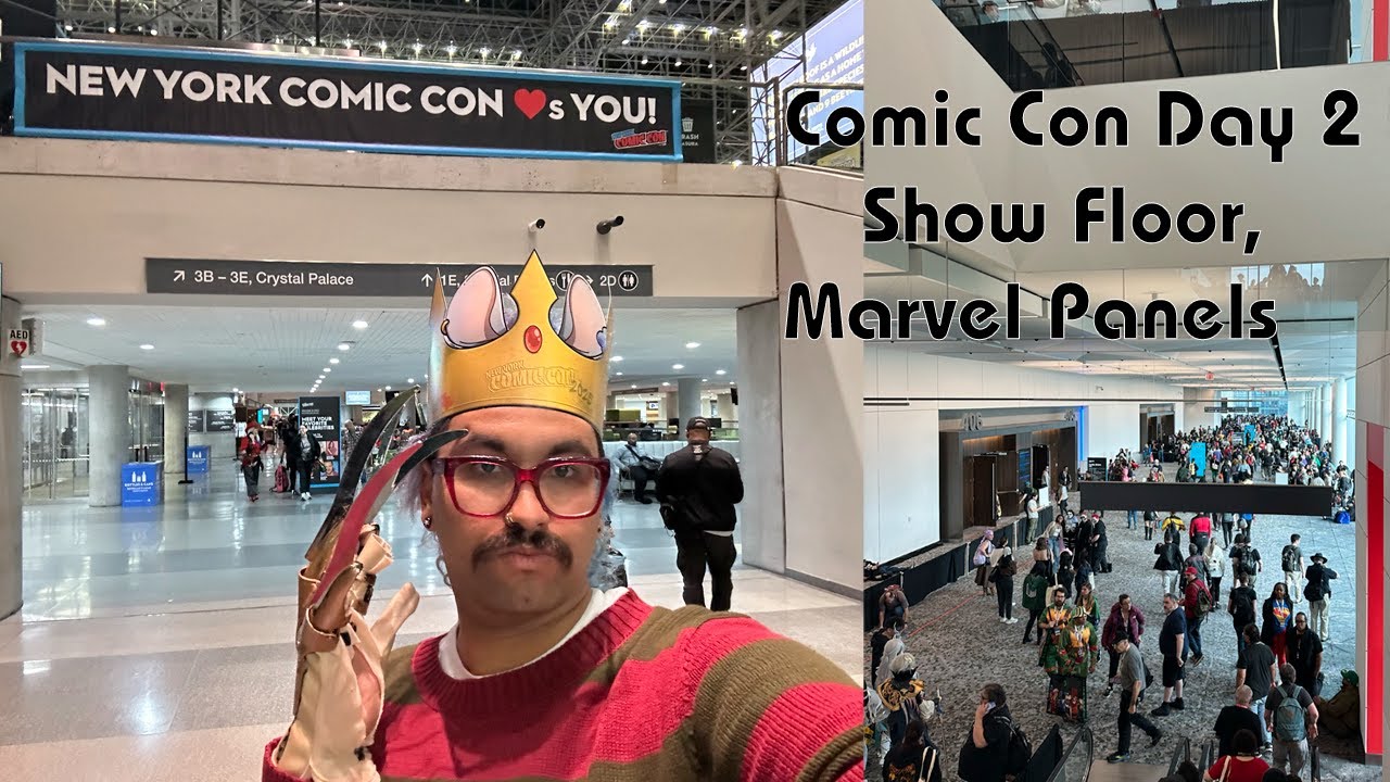 Saturday at Comic Con Day 2 Vlog | Show Floor, Marvel Panels & Freddy Costume