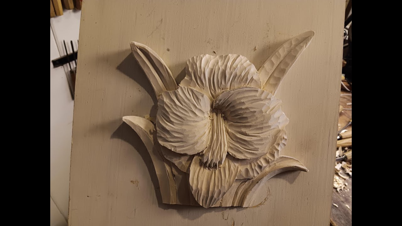Carving an Amaryllis