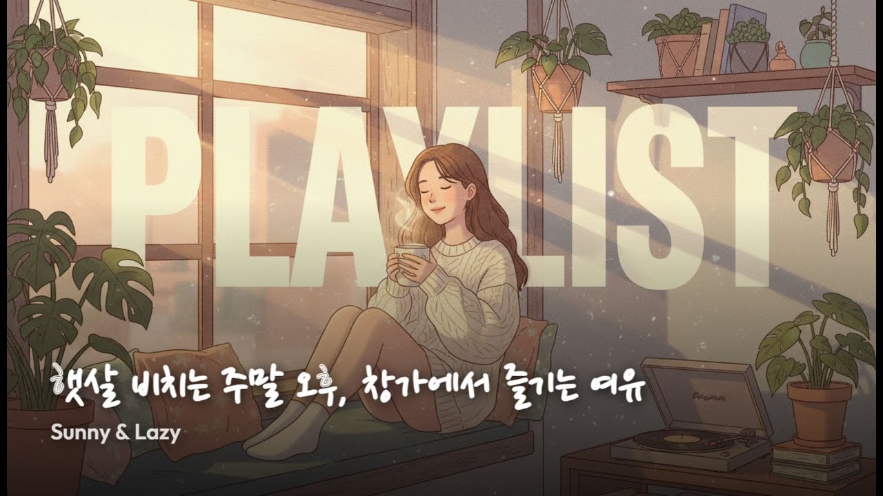 [Playlist] 🧺 햇살 비치는 주말 오후, 창가에서 즐기는 여유 #7 | Sunny & Lazy