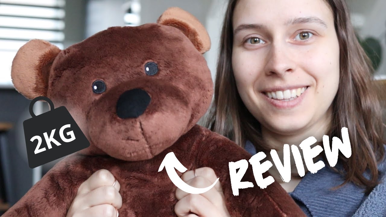 Verzwaarde knuffel review - Lotgenootje beer van 2 kilo!