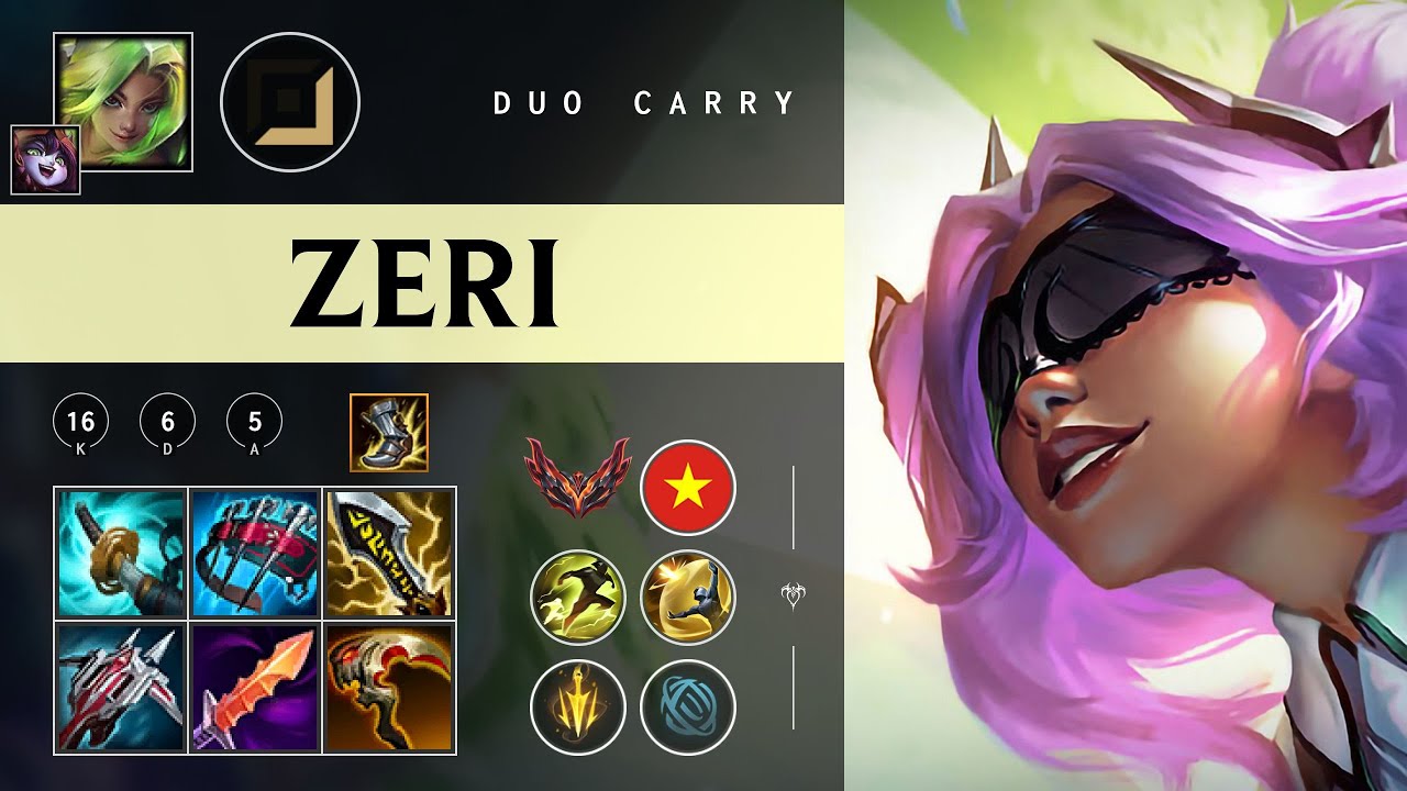 Zeri ADC vs Lucian - VN Grandmaster Patch 26.03