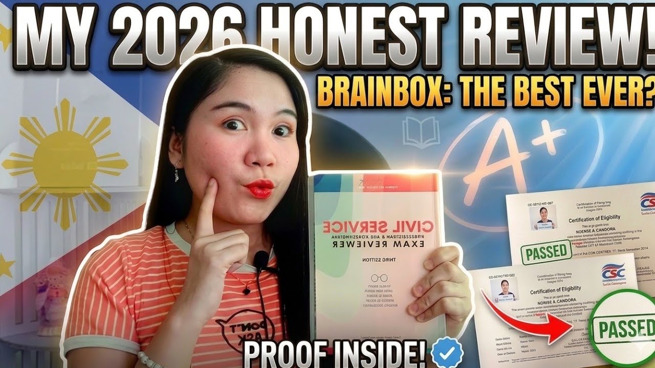 BRAINBOX CIVIL SERVICE EXAM REVIEWER HONEST REVIEW 2026 (THE BEST CIVIL SERVICE EXAM REVIEWER EVER?)