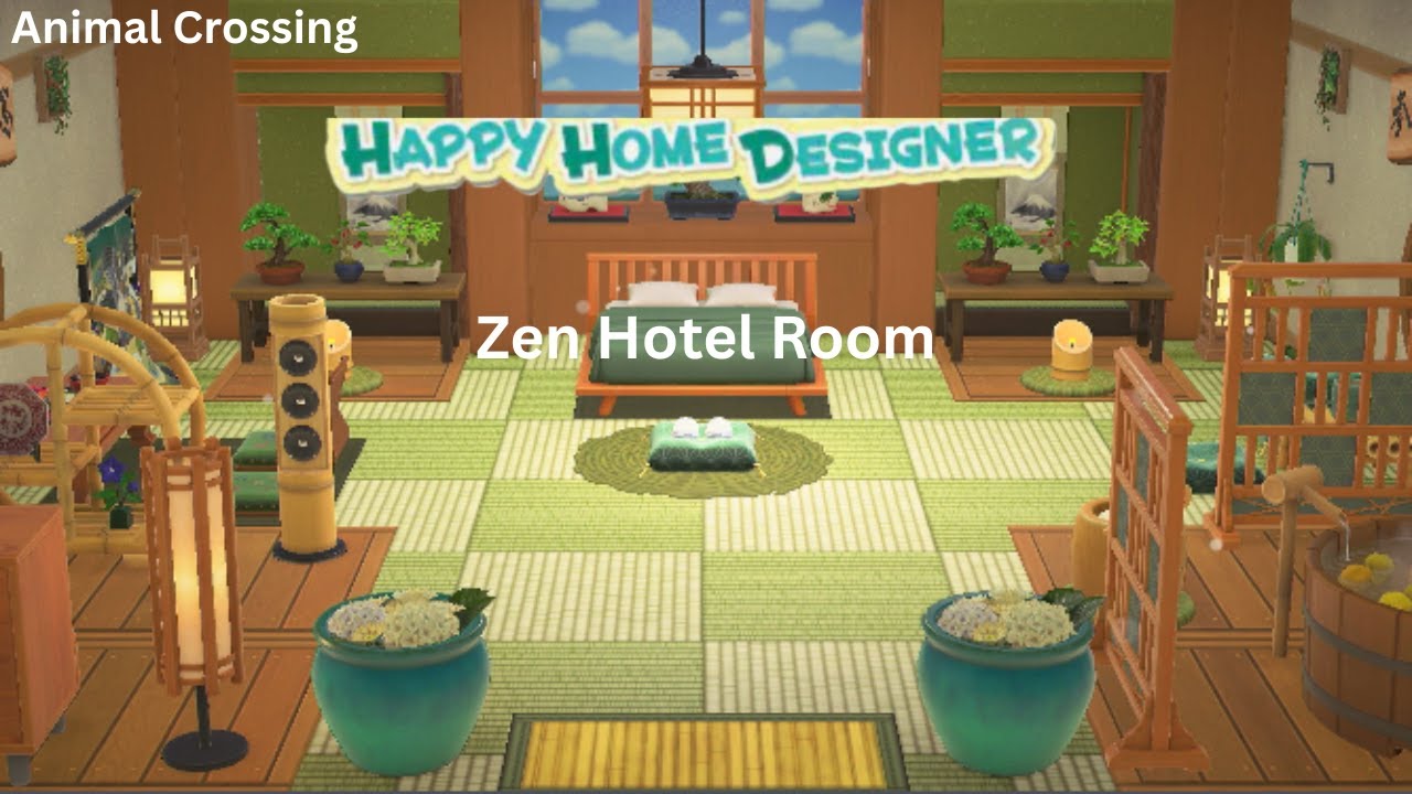 Zen Hotel Room! Animal Crossing New Horizons - 3.0 Update
