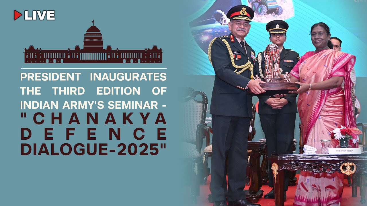 President inaugurates the third edition of Indian Army's Seminar - 