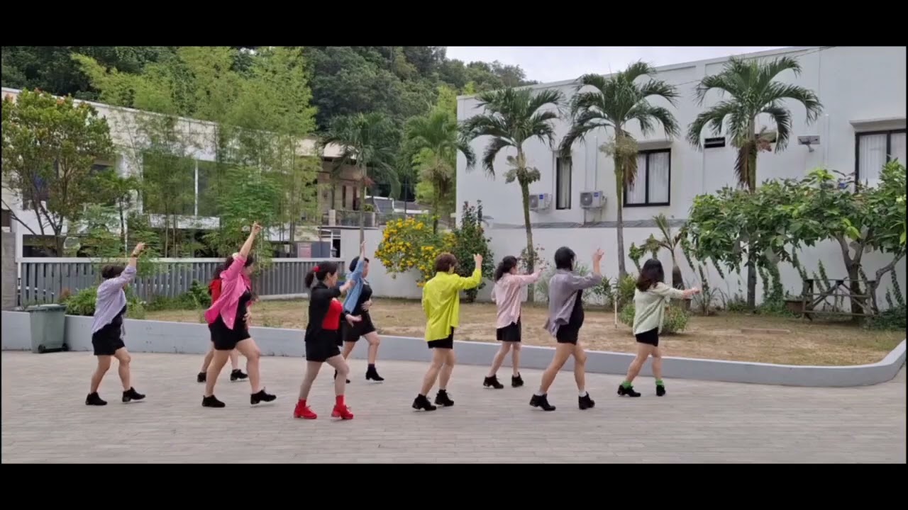 Tiao Zhi Tange Tiao Zhi Qia Qia Line Dance跳支探戈跳友恰恰