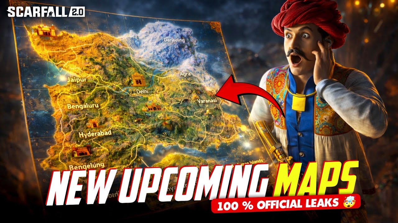 ScarFall 2.0 Upcoming New Maps! 🤯 | Official Truth | No Rumours