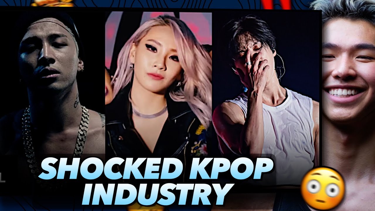 Реакция спортсмена на 100 моментов, которые потрясли индустрию K-POP