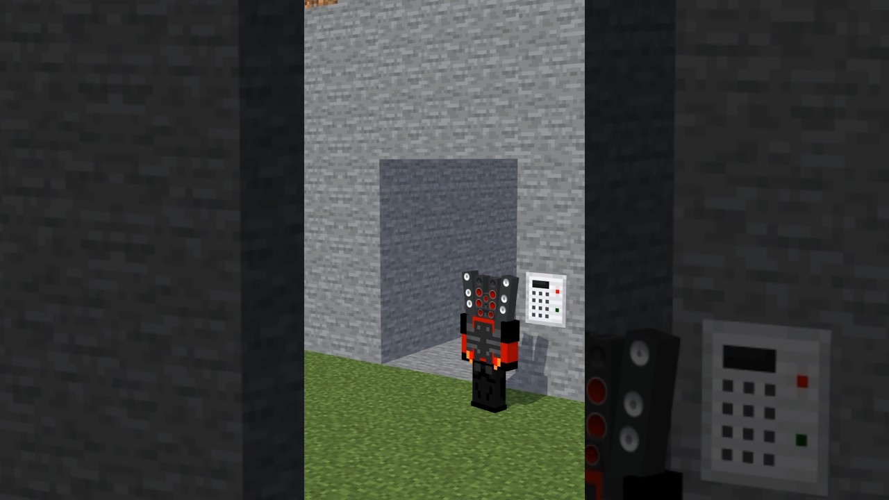 Secret base ? #minecraft #minecraftanimation #animation #meme #skibiditoilet