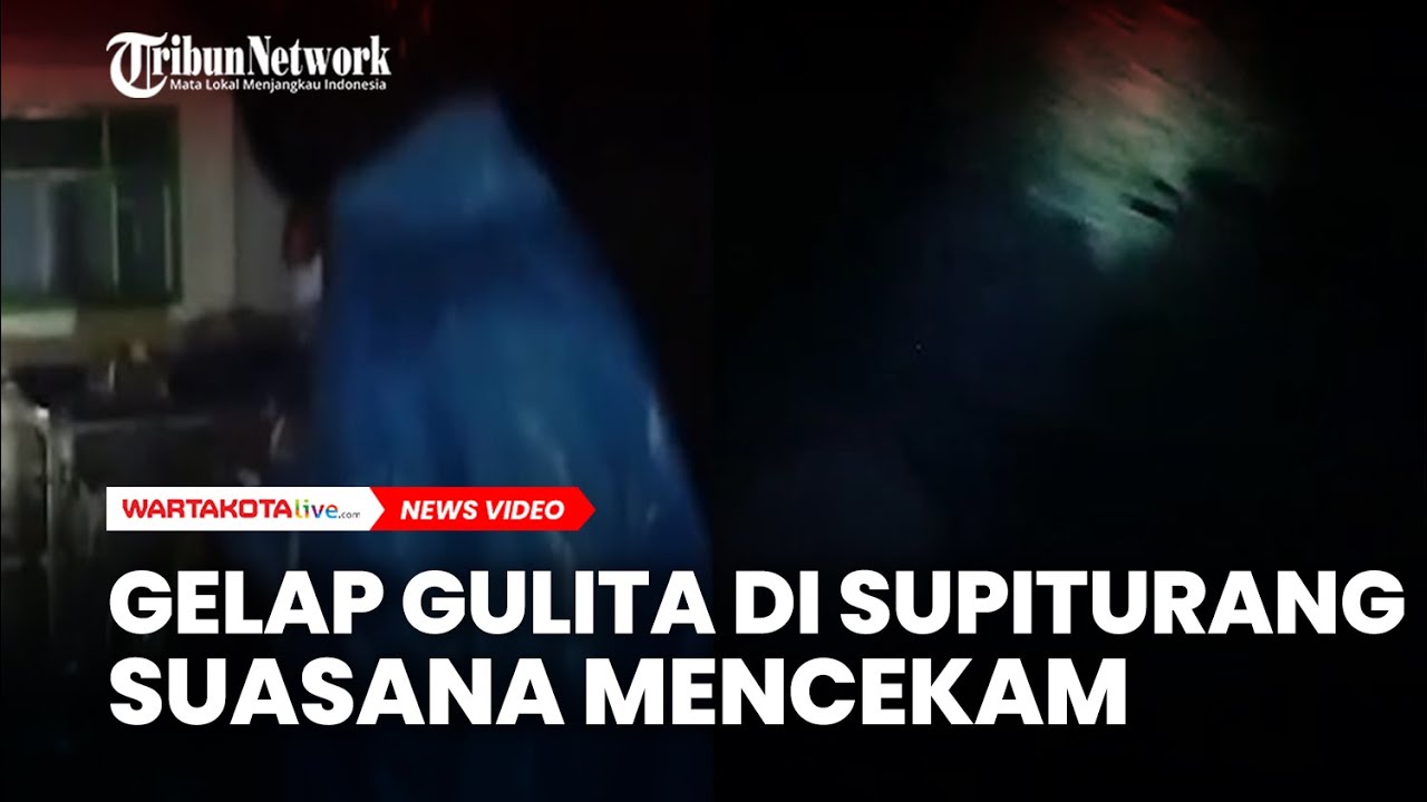Suasana Gelap Gulita di Supiturang, Warga Mengungsi Akibat Abu Semeru