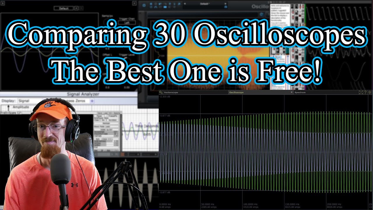 Comparing 30 Oscilloscopes and the Best one is Free