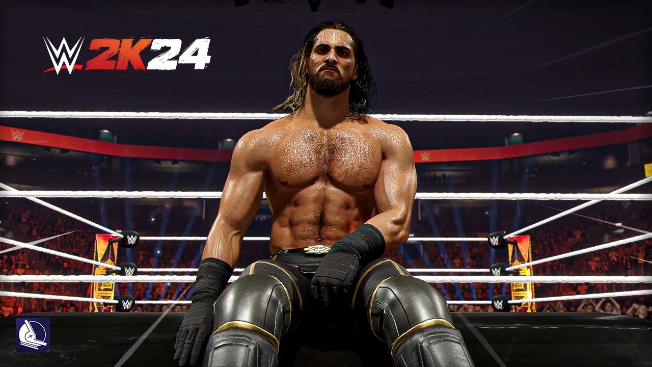 WWE 2K24 - Seth Rollins' 15 vs Roman Reigns (casket match) Epic Gameplay