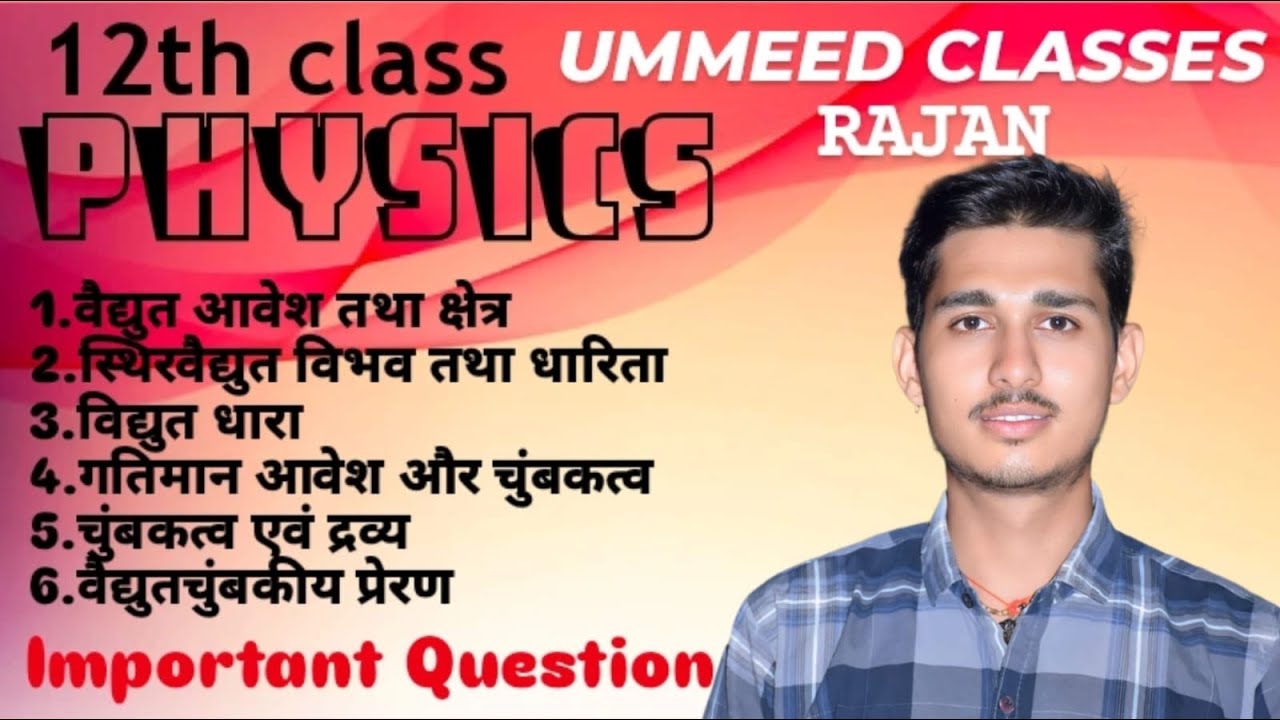 important questions of physics class 12 ( modal paper)