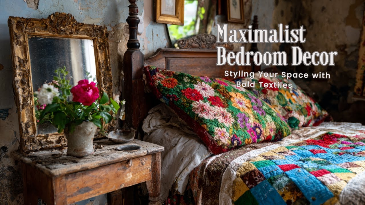 Maximalist Bedroom Ideas: Transform Your Space with Bold Textiles and Vibrant Patterns