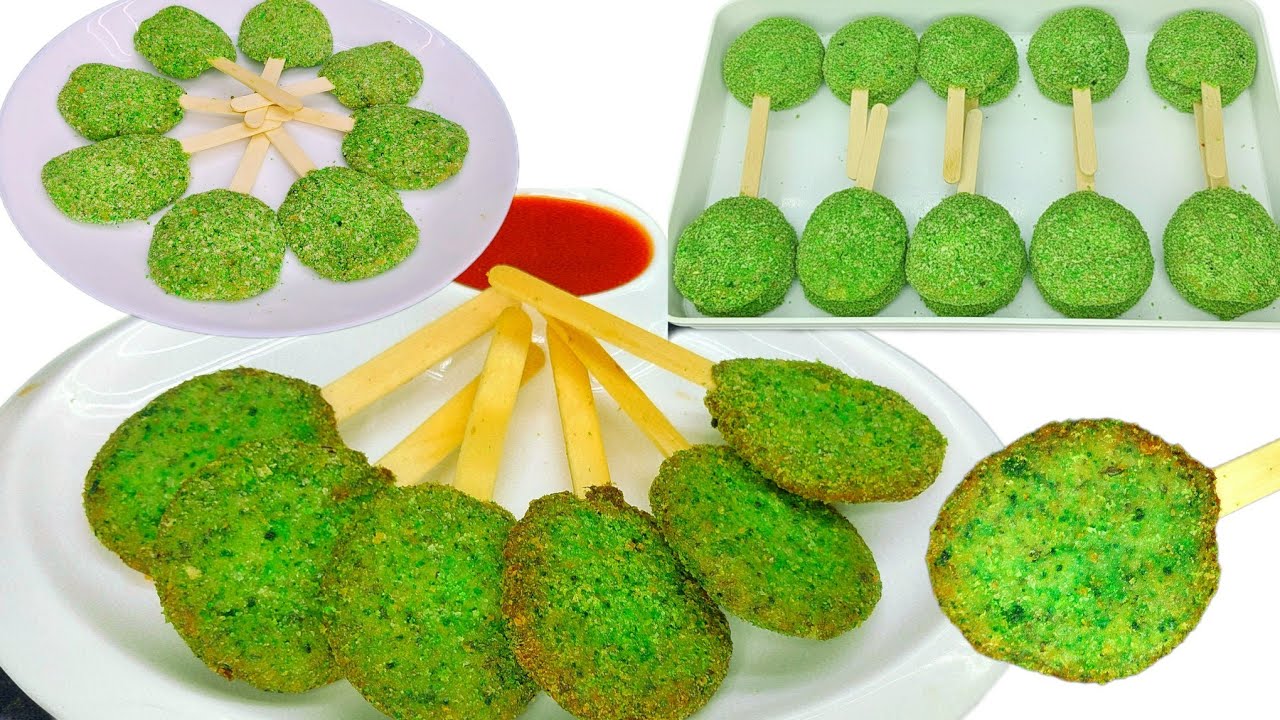 Chicken Haryali Popsicle | Ramadan Special Green Chicken Popsicle | Iftar Snack