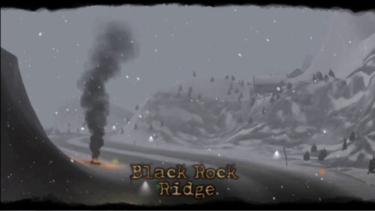 Twisted Metal: Black | Music- Snowy Roads (Ambience)