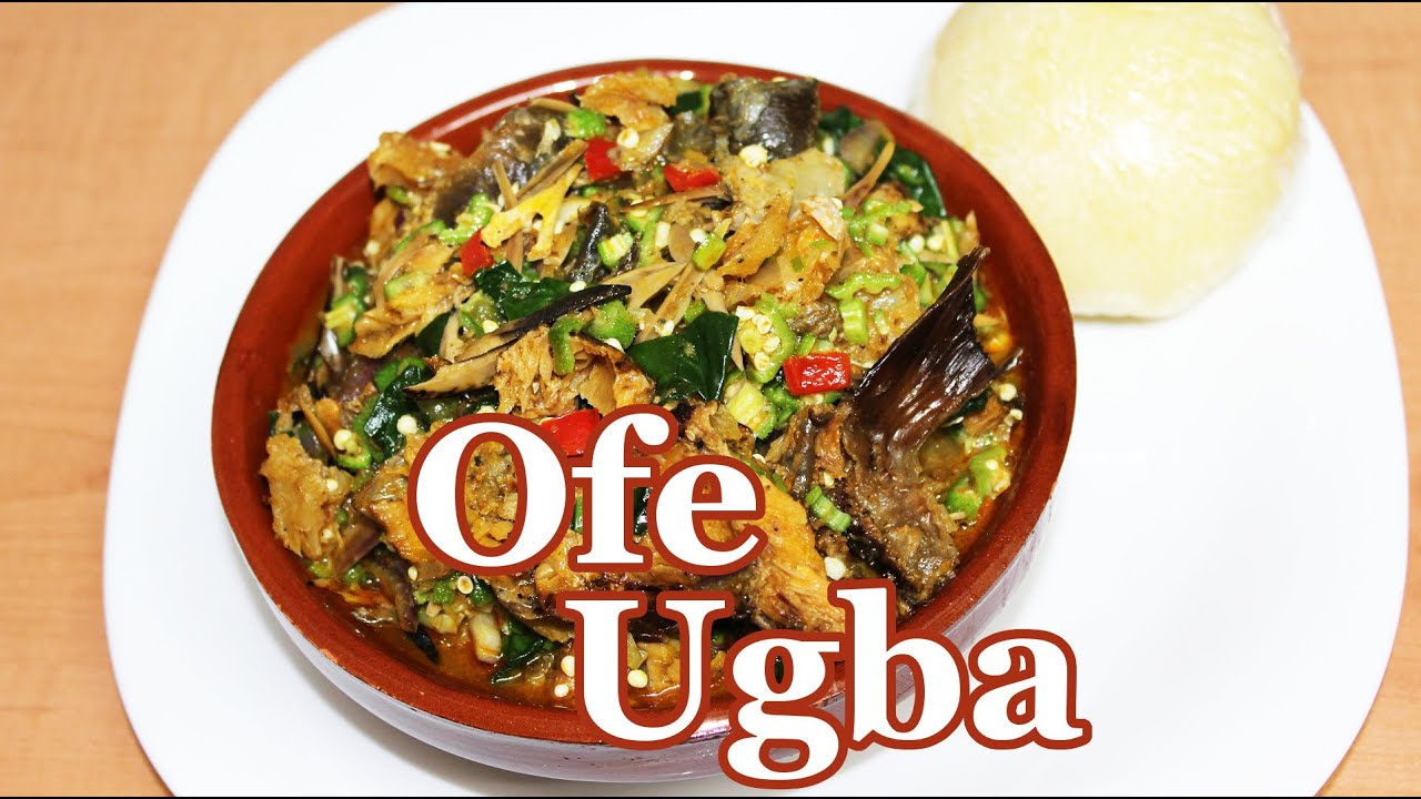 Ofe Ugba (Shredded Oilbean Soup) | Flo Chinyere