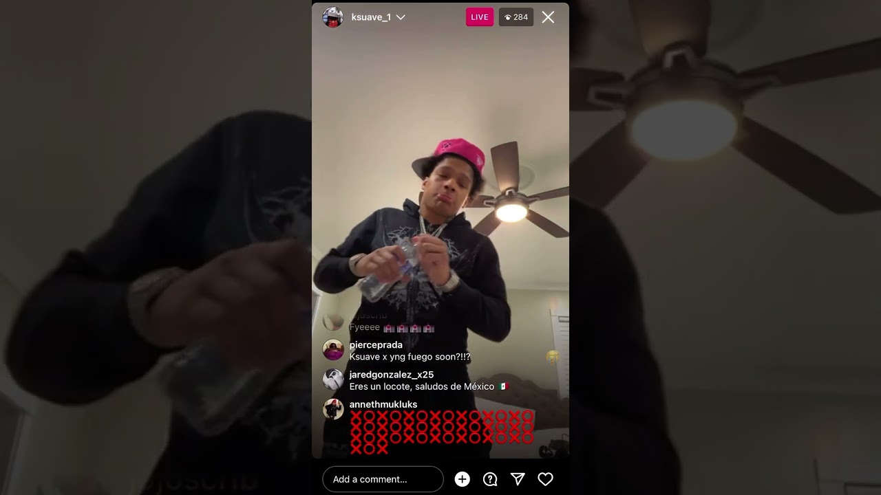 K Suave Plays **MAJESTIC** New Song on IG Live (prod. ???)   Midnight In Malibu 🌙 Snippet