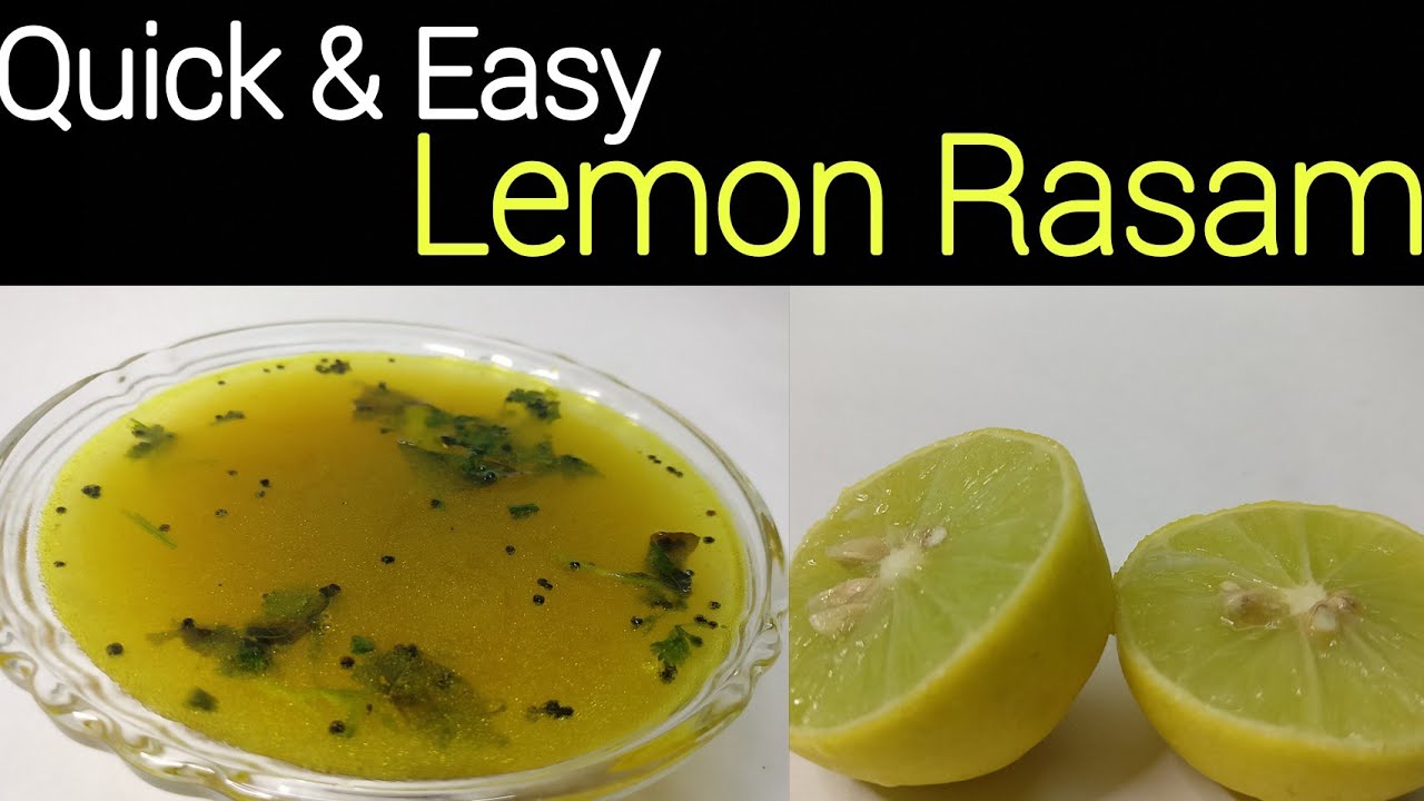 ನಿಂಬೆ ಹಣ್ಣಿನ ರಸಂ|Quick &Easy Lemon Rasam|ಒಂದೇ ತರಾ ರಸಂ ಮಾಡಿ ಬೇಜಾರಾಗಿದ್ರೆ ಬಾಯಿರುಚಿ  ಹೆಚ್ಚಿಸುವ ರಸಂ|lemo