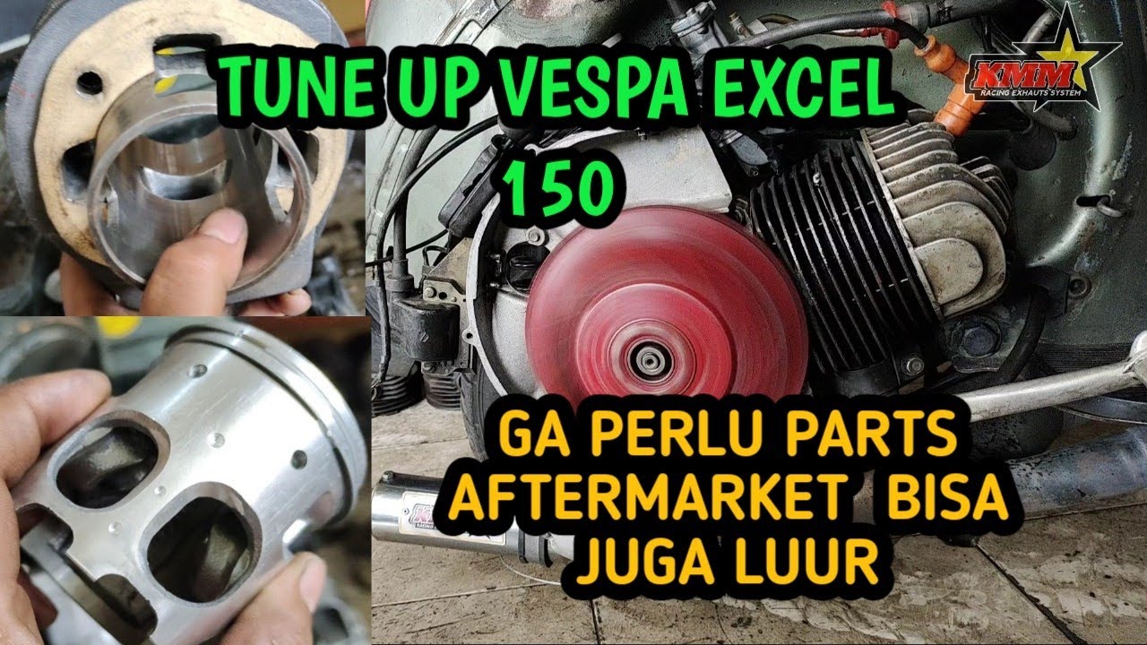 НАСТРОЙТЕ VESPA EXCEL 150 // ВАМ НЕ НУЖНО БОЛЬШОГО КАПИТАЛА, ЧТОБЫ ВАШ VESPA РАБОТАЛ!!!