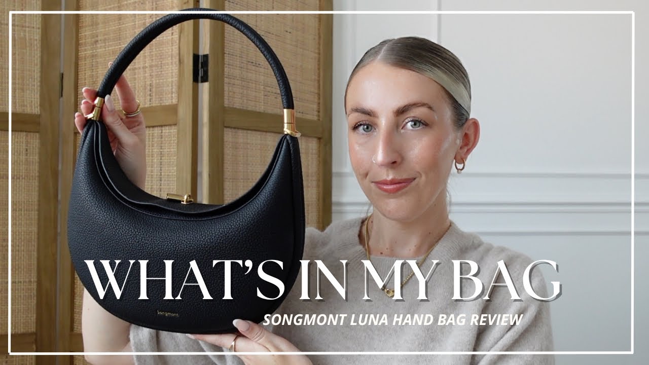 WHAT'S IN MY BAG| SONGMONT LUNA BAG REVIEW & UNBOXING| Katie Peake