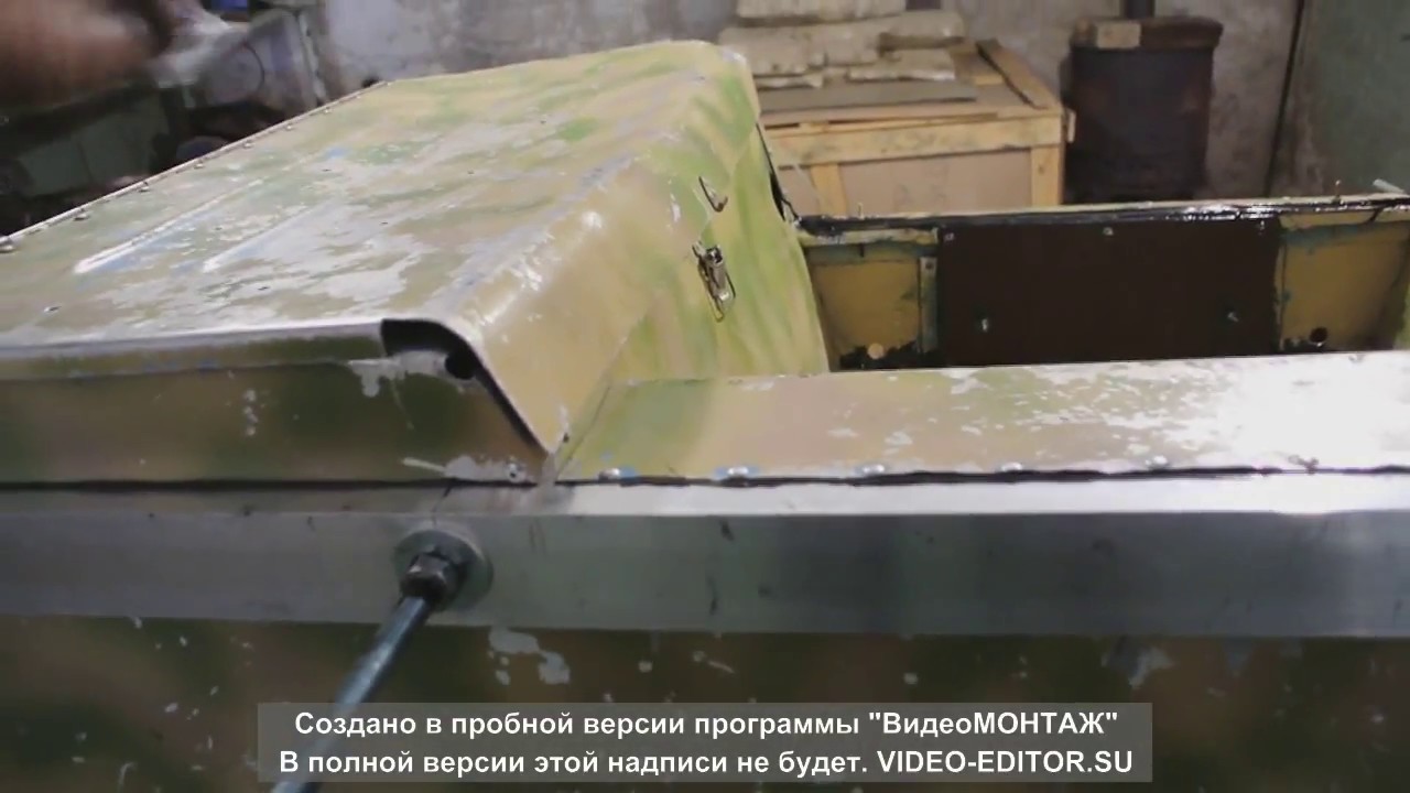 2ч.  Обь 3 Ремонт и усиление транца