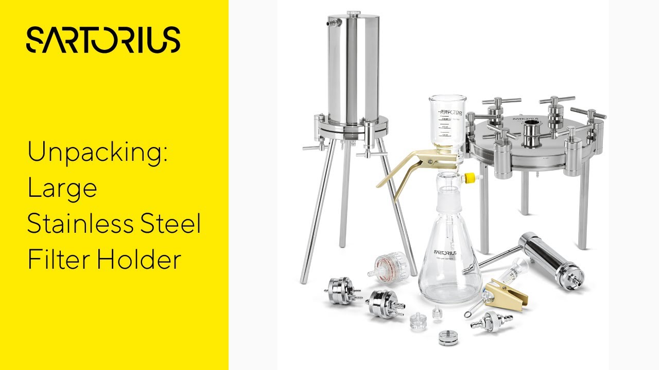 Unpacking and Mounting of Stainless Steel In-Line Filter Holders for Pressurized Filtration