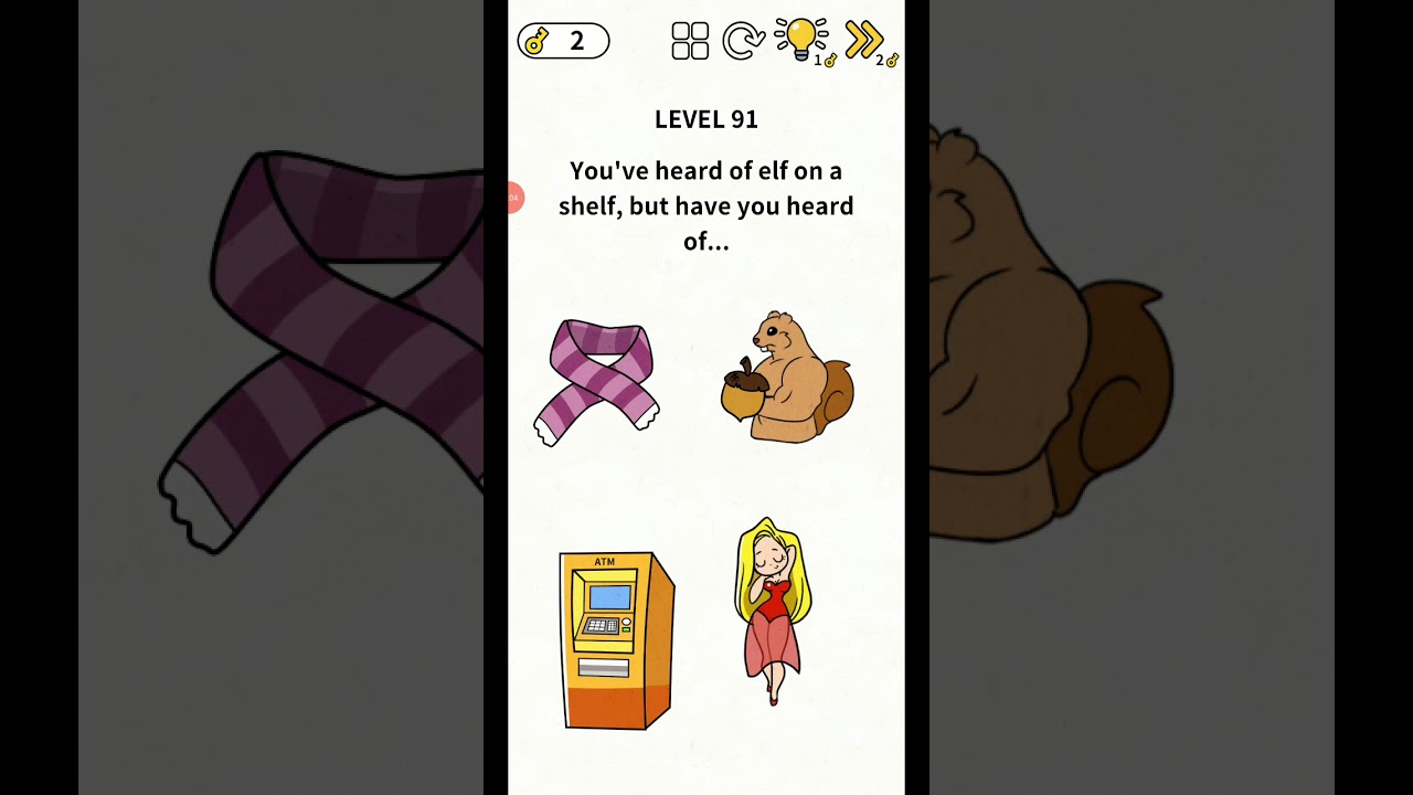 BRAIN GAMES IQ CHALLENGE LEVEL 91 ANSWERS WALKTHROUGH