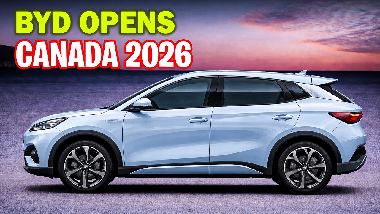 BYD Opening 20 Dealers In Canada! First Locations Announced