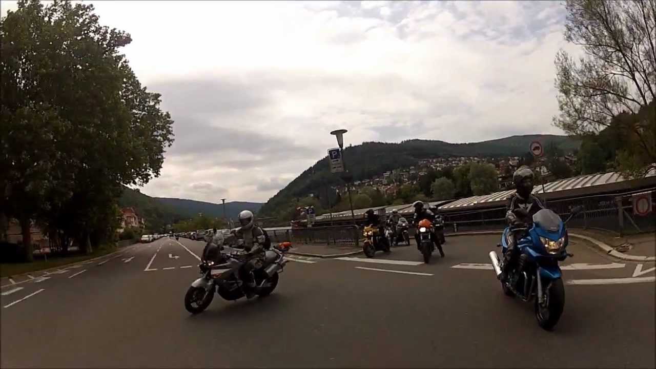 Die Futtertruppe - Mit den Motorrädern im Odenwald