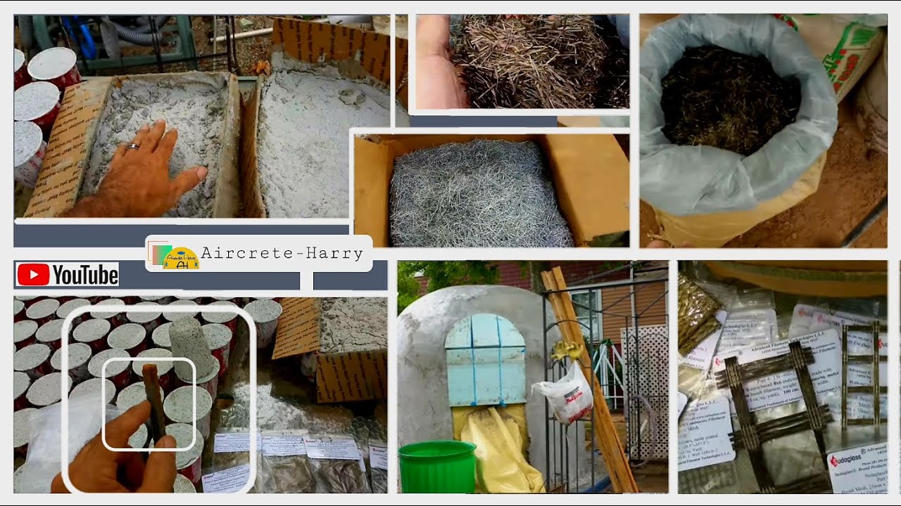 Cement and Concrete Reinforcers | Helix Micro Rebar #helixmicrorebar #aircreteharry #reinforcers