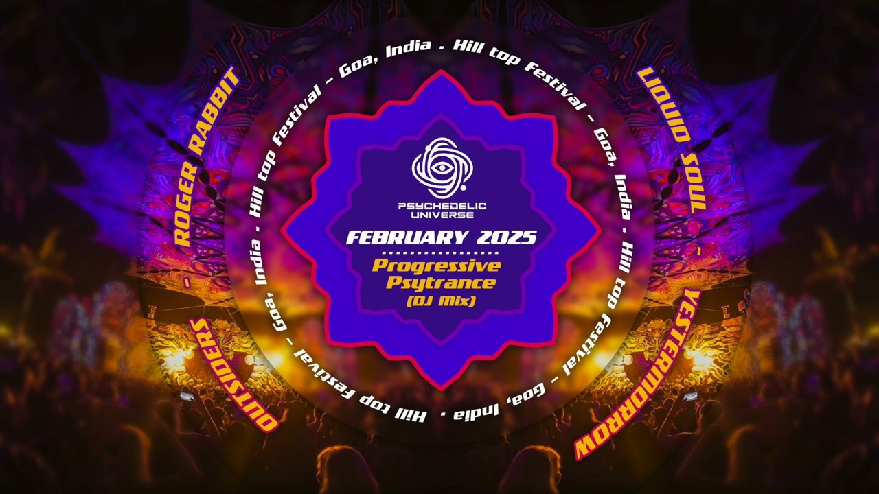 February 2025 Progressive Psytrance DJ Mix