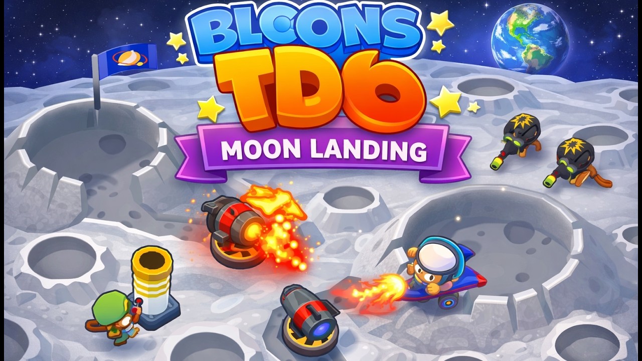 🌕 Can You Survive Moon Landing? 😈 | BTD6 | Heaven of Games