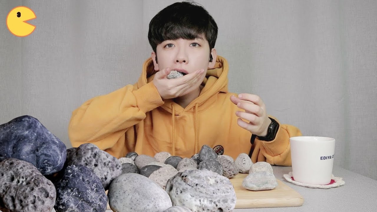 내가 만든 돌(돌멩이) 리얼사운드 먹방ㅣSTONE MUKBANGㅣYAMMoo