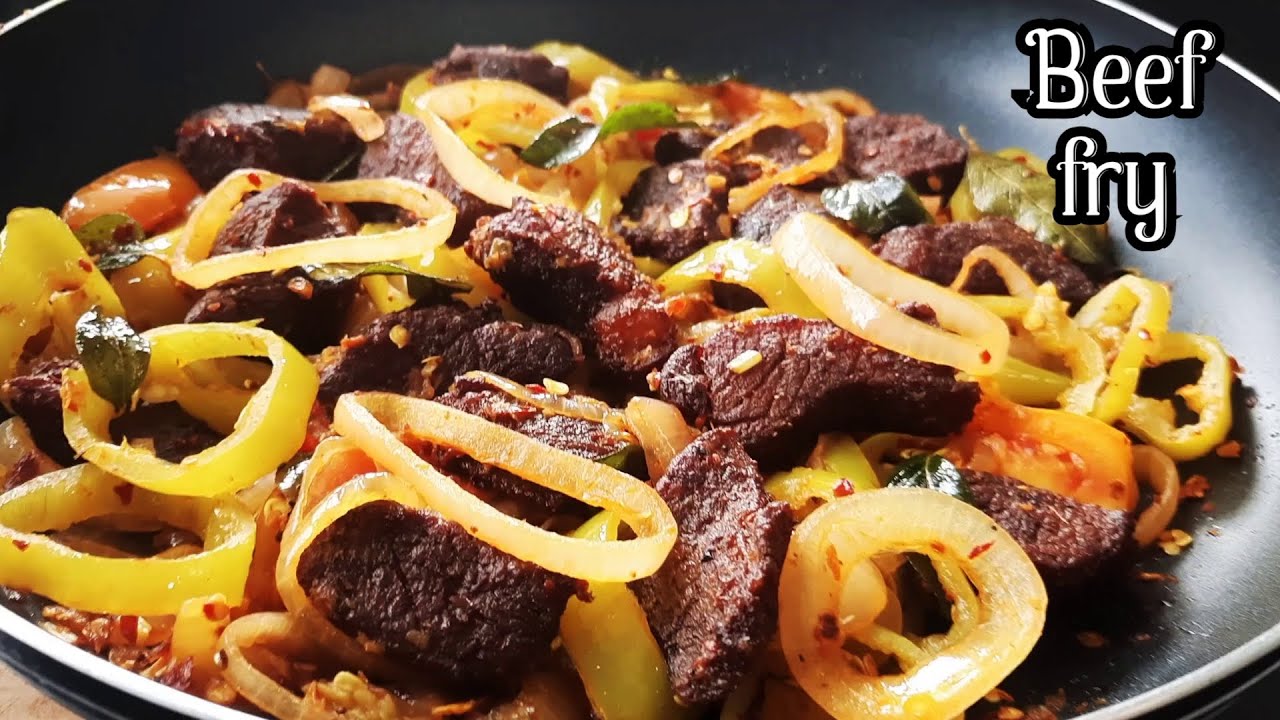 Beef fry Sri lankan style | Beef fry | Beef recipe | Shahee Lanka