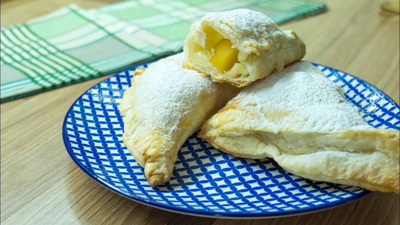 Puff Pastry Apricot Turnovers