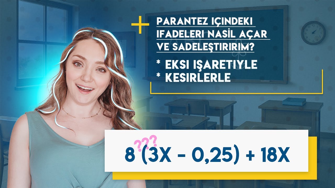 👉 Benzer terimleri tek derste öğrenin! İfadeleri sadeleştirme — Matematik