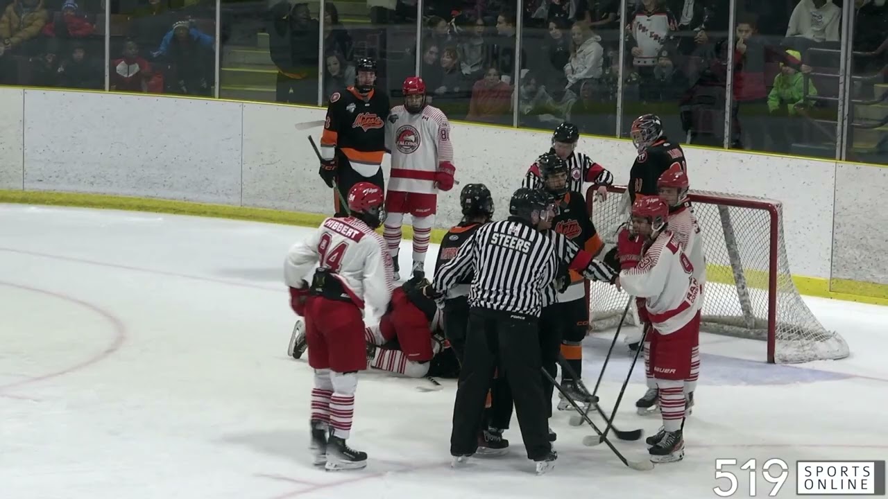 GOJHL - St. Catharines Falcons vs Fort Erie Meteors
