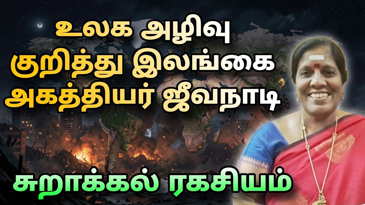  உலக அழிவு பற்றி அகத்தியர் ஜீவநாடி இலங்கை சுறாக்கல் ரகசியம்